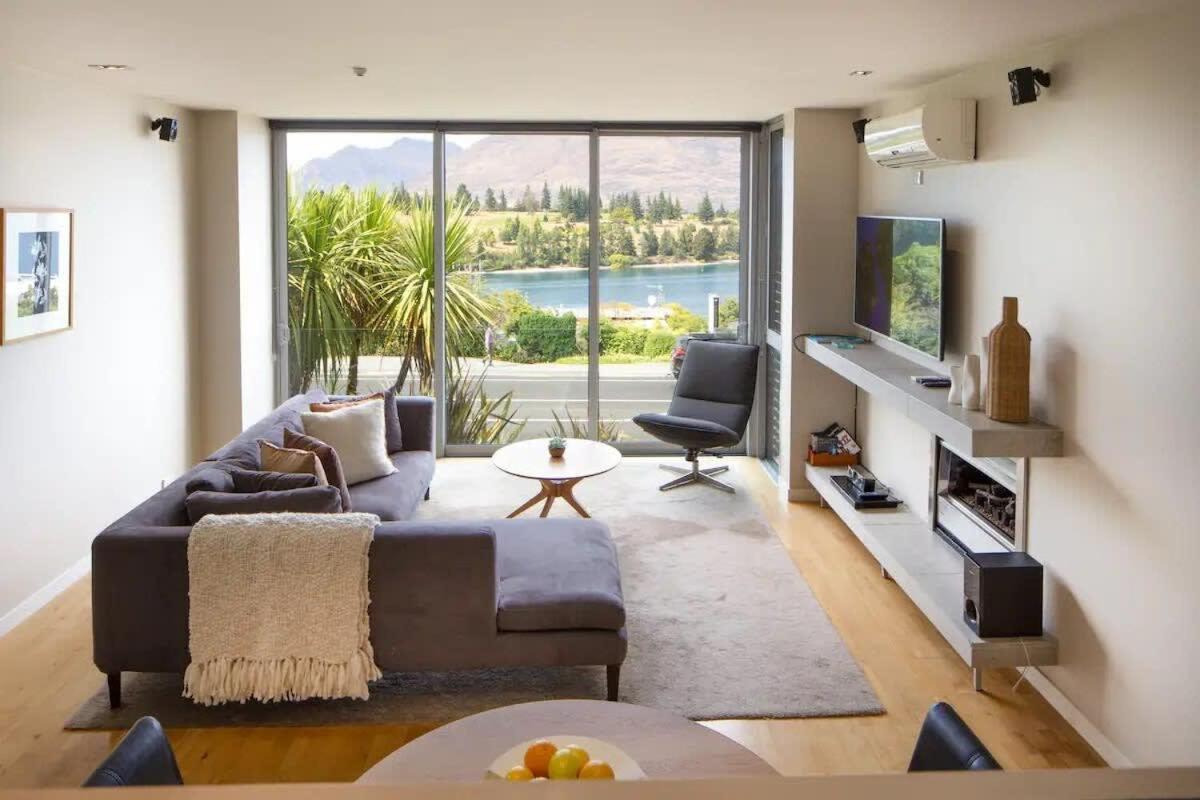 Stunning Lakeview 1 Bedroom Apartment Queenstown Exterior photo